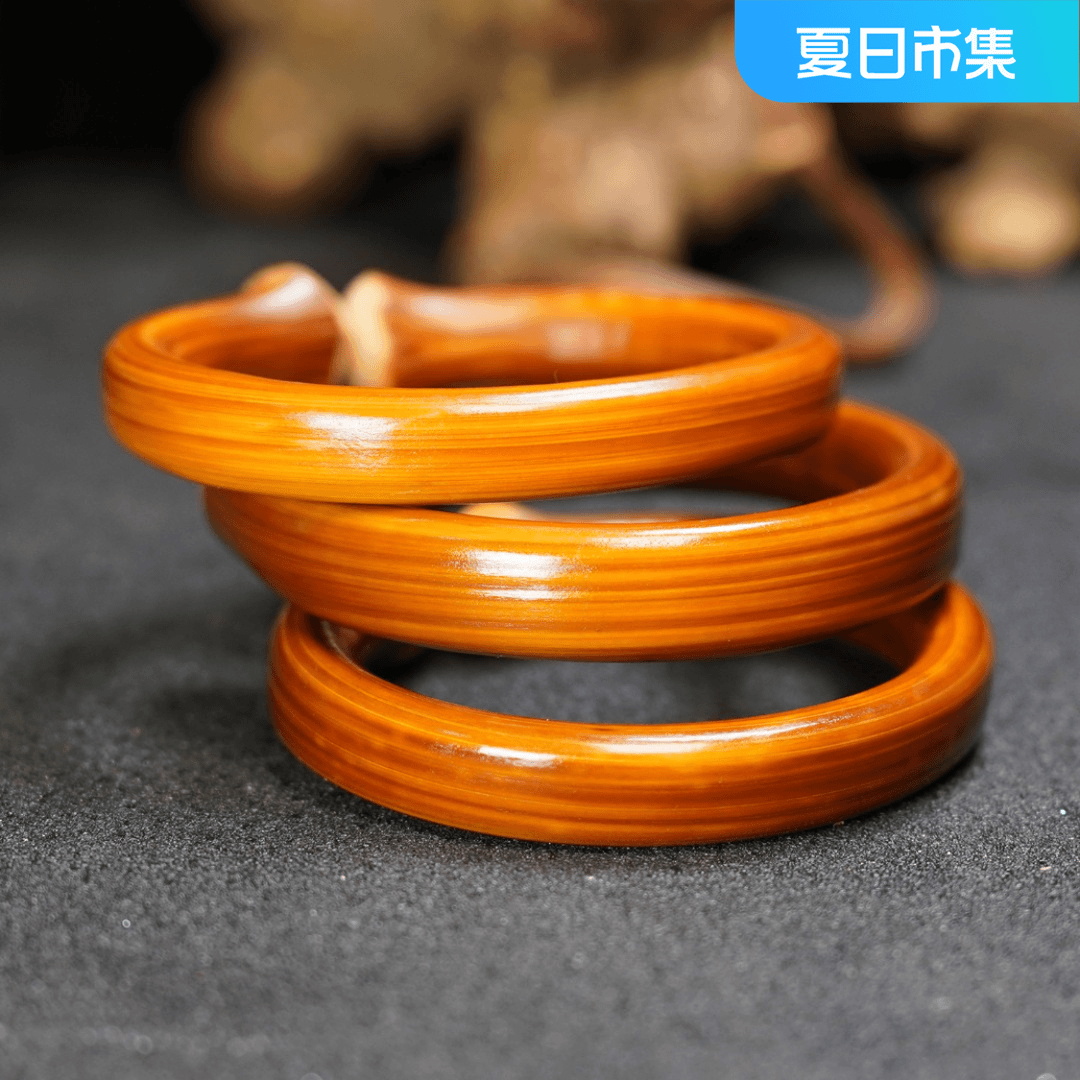 藤匠【天然金刚藤手镯】木手环鸡血藤镯子手工佩戴文玩手串匠心制作