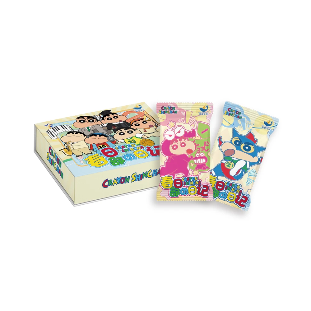 【拆盒】乖鱼文创-蜡笔小新 国产二创收藏卡牌盲盒 （默认代拆）