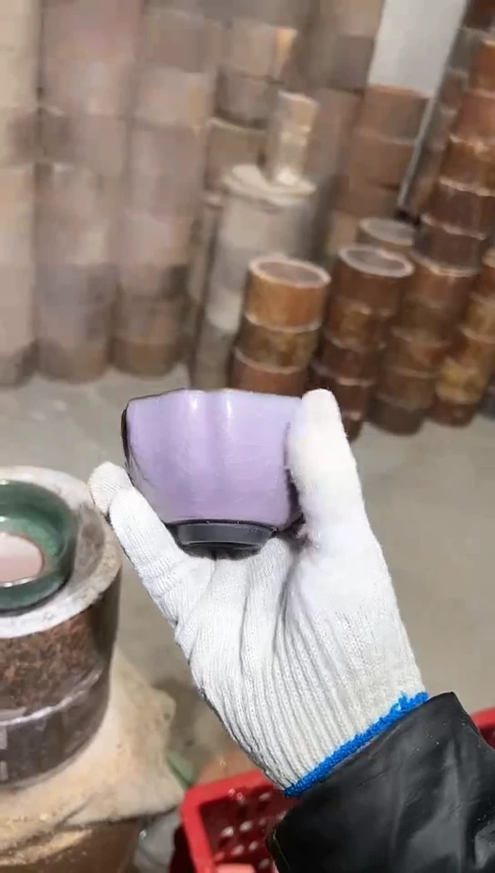 【闪购商品】瓷茶盏新人紫八方