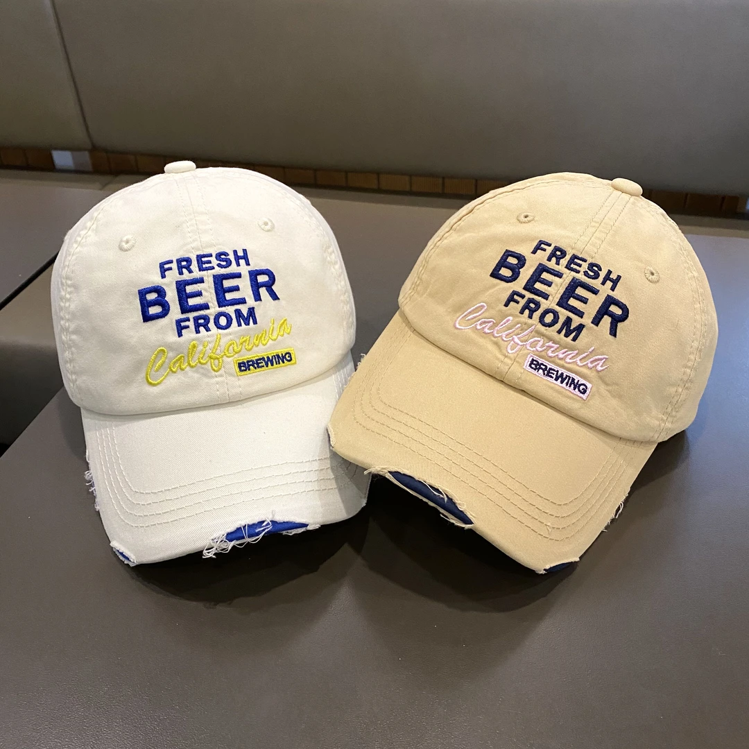 儿童帽子韩版字母刺绣百搭鸭舌帽男女童时尚棒球帽学生洋气遮阳帽