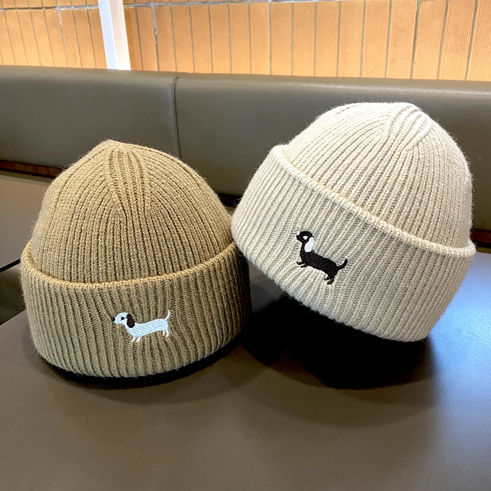 儿童帽子保暖时尚百搭秋冬针织帽洋气冷帽男女童冬天加厚毛线帽潮