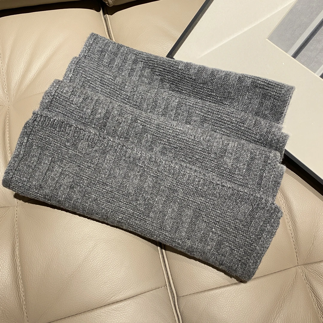 【Rumi精品】时尚休闲百搭秋冬保暖斜纹针织羊毛围巾围脖6208pj