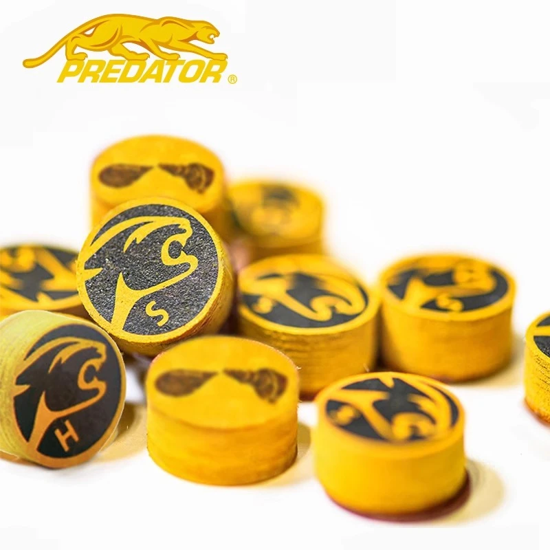 美洲豹胜利者皮头正品九球台球杆大头杆头皮头配件用品多层皮头