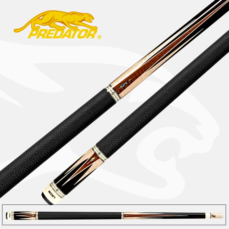 美洲豹中式IKON台球杆黑科技纤维九球专杆业碳纤中八枫木台球杆