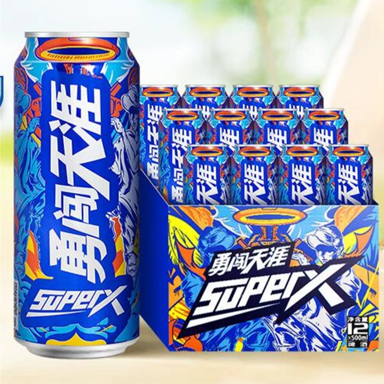 雪花啤酒8度勇闯天涯500ml