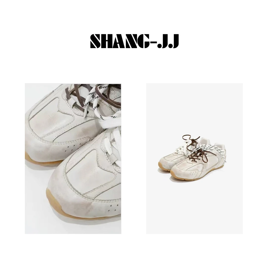 SHANG-JJ【高尔夫鞋】新款休闲运动鞋低帮板鞋圆头厚底q132215p