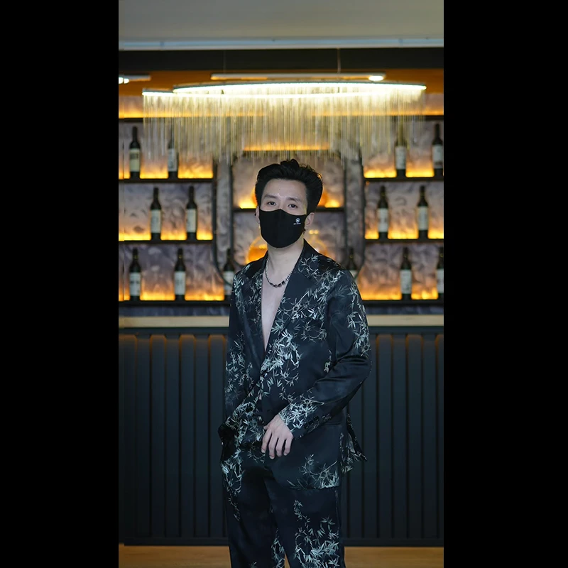 【亏本处理 不退换】【西服+裤子】95%桑蚕丝面料