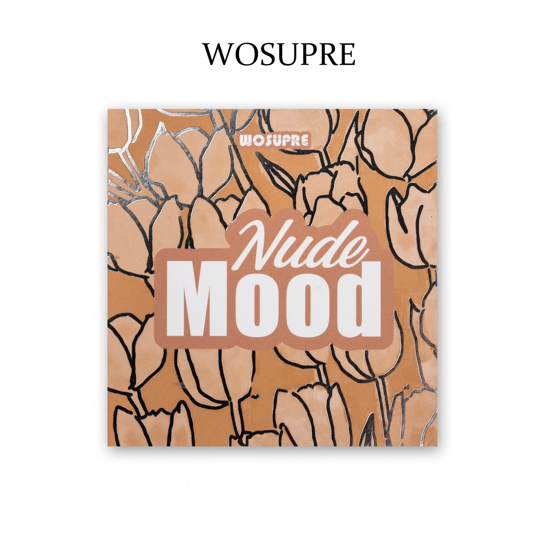WOSUPRE九色眼影盘金沙驼棕珠光哑光大地色新手日常通勤省钱风