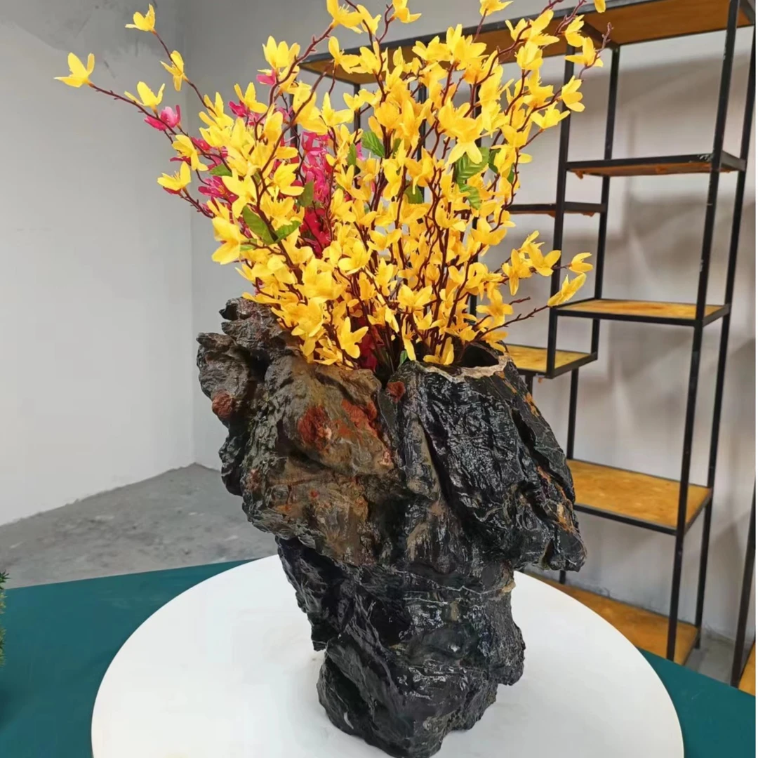 灵璧奇石，花盆，鱼缸，烟灰缸，茶盘，厂家直销