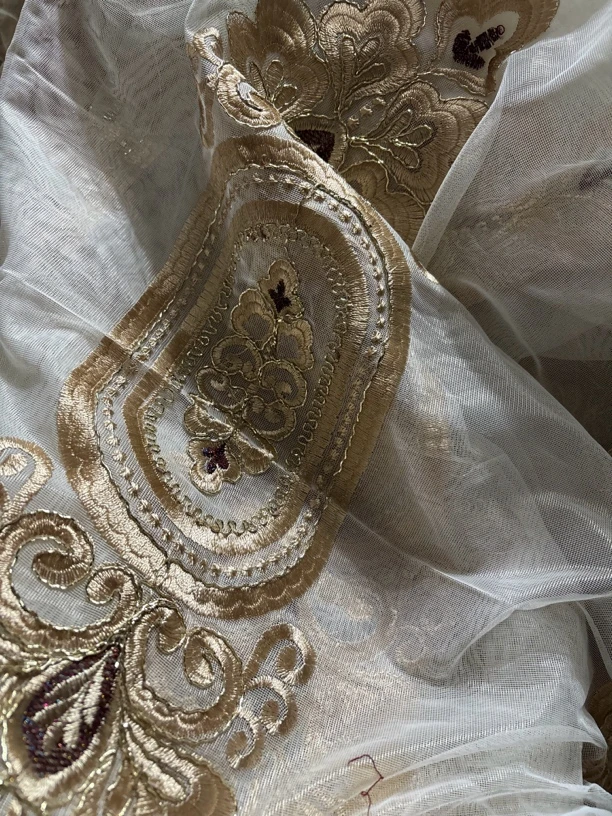 8307 6×2.7 绣花纱