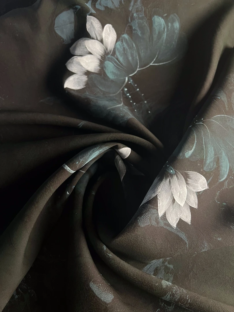 [熠哥墨池] 1号车半米100桑蚕丝香云纱面料松弛感不支持7天无理由