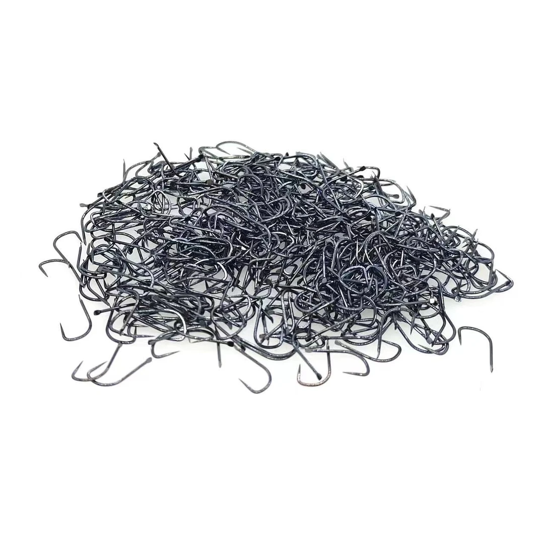 【鲤一条】进口细条袖有刺/无刺散装鱼钩50枚1个号野钓江河水库