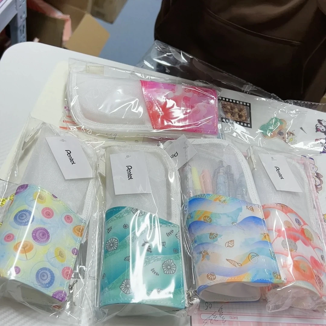 派通 夏季立式笔袋【款式随机】