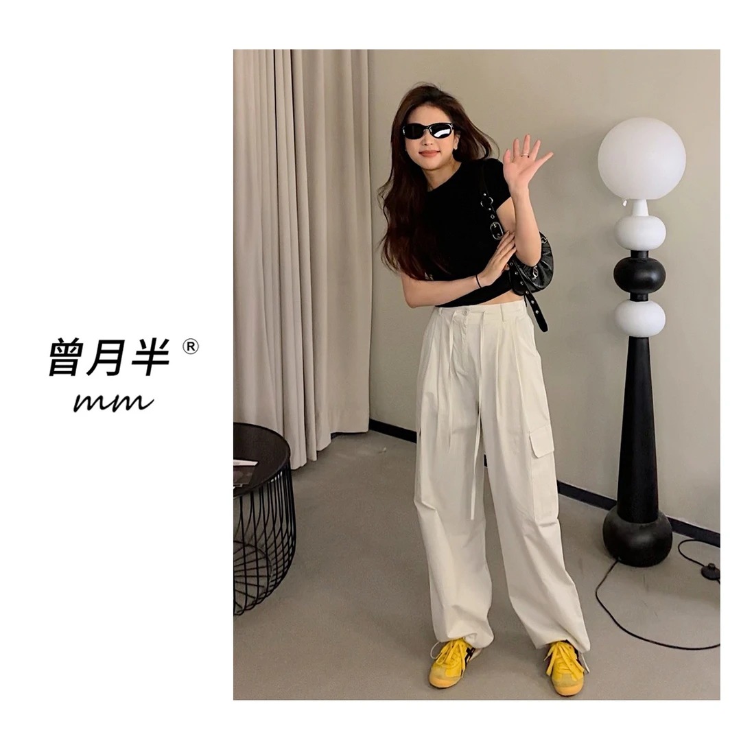 曾月半mm清仓《全员好穿到不行》轻工装立体袋休闲裤！ZK42