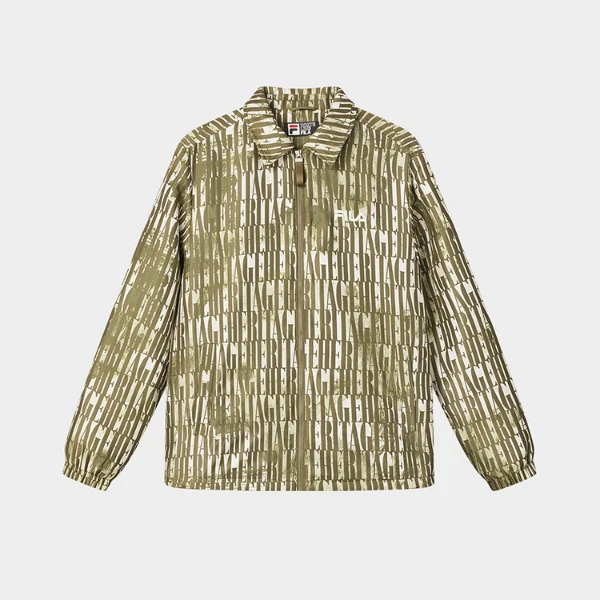 Fila/斐乐男士【新品满印梭织提花外套】时尚宽松上衣F11M418707F