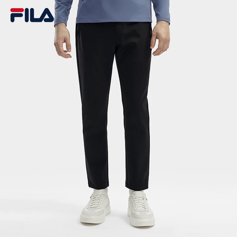 Fila/斐乐男士【BLUE休闲直筒裤】时尚舒适商务运动长裤F11M412602F