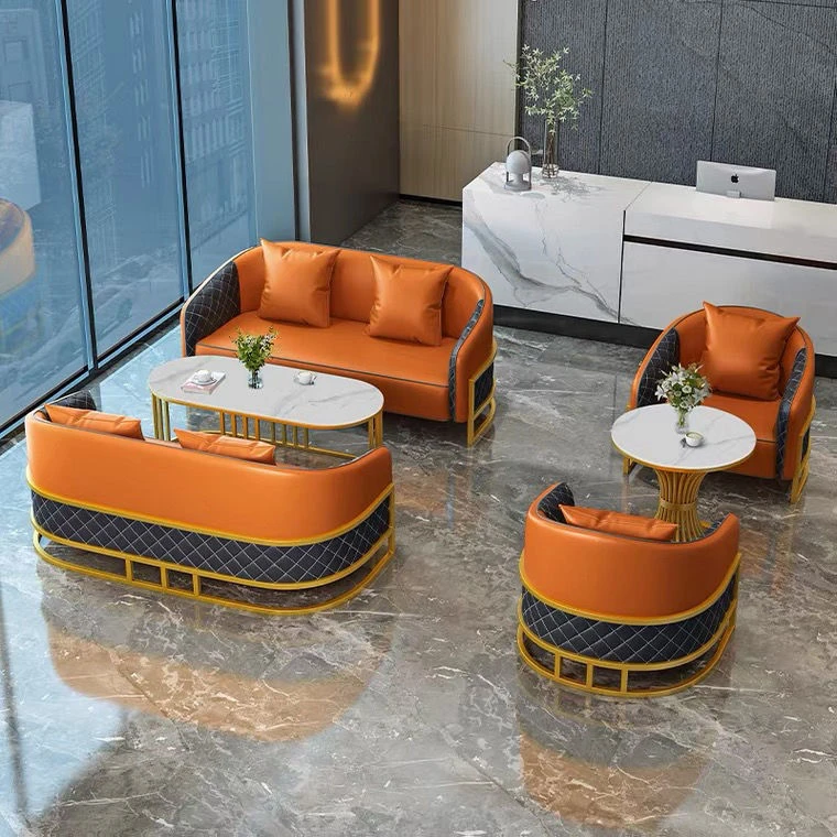 小扬哥推荐小扬哥推荐高端202年新款沙发酒店接待售楼洽谈桌椅院