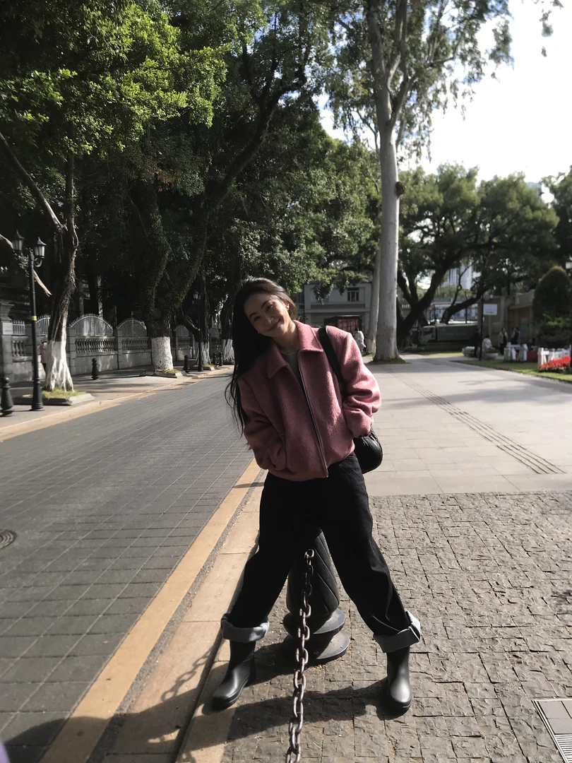 【ONEXH专场款】IN choose u笑笑家冬季原色抓毛牛仔裤86679