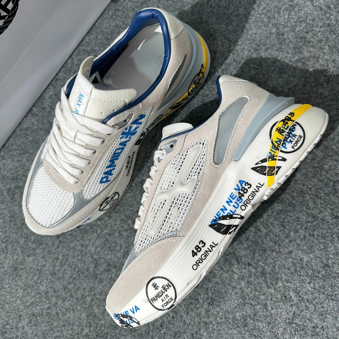 欧货高档斯丹sidan低帮潮鞋男鞋2025新款百搭潮牌米字鞋/98001TW