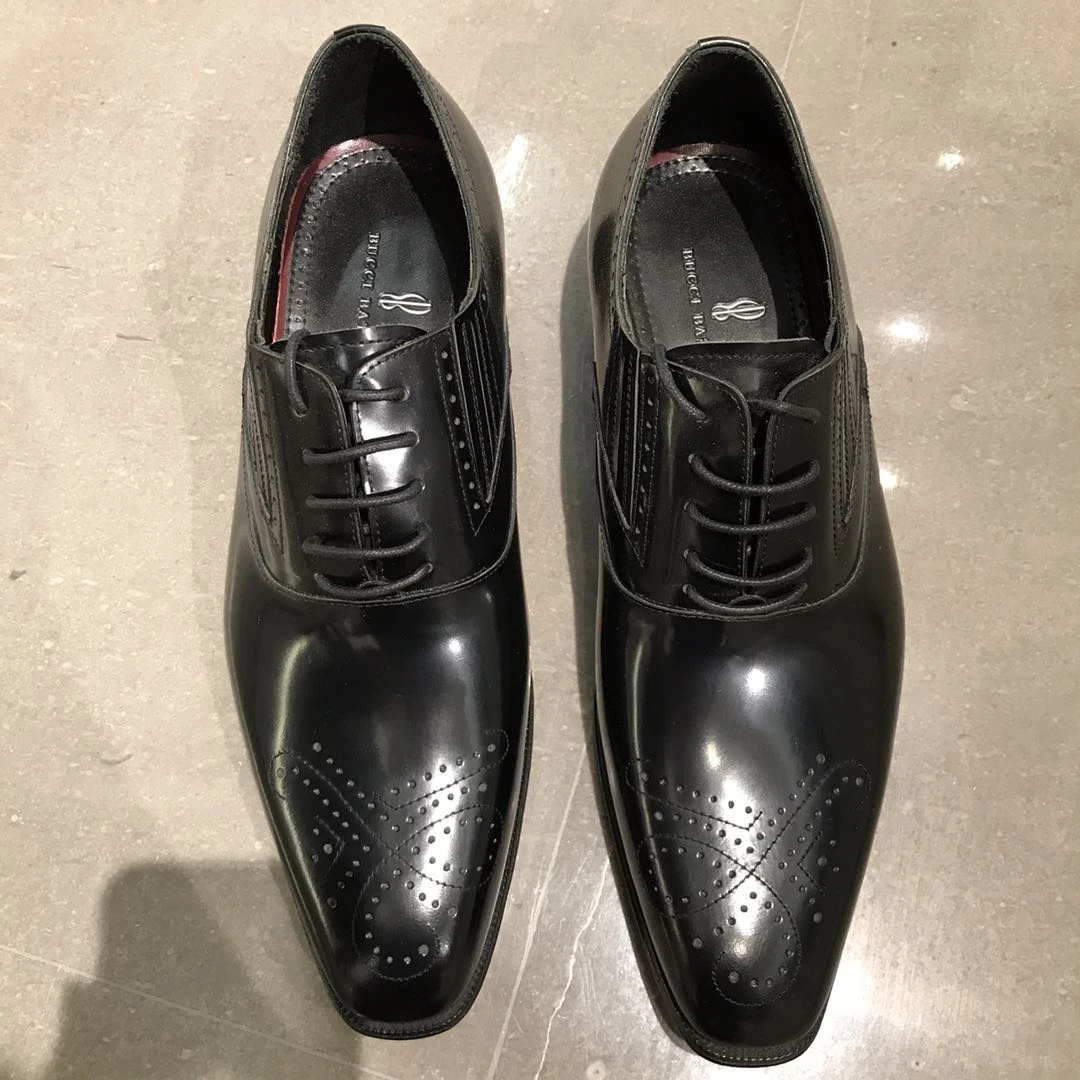 欧货皮鞋589-1黑色