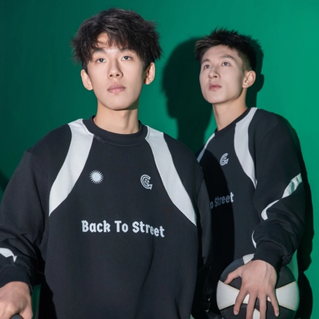云南BTS 拼接高克重卫衣