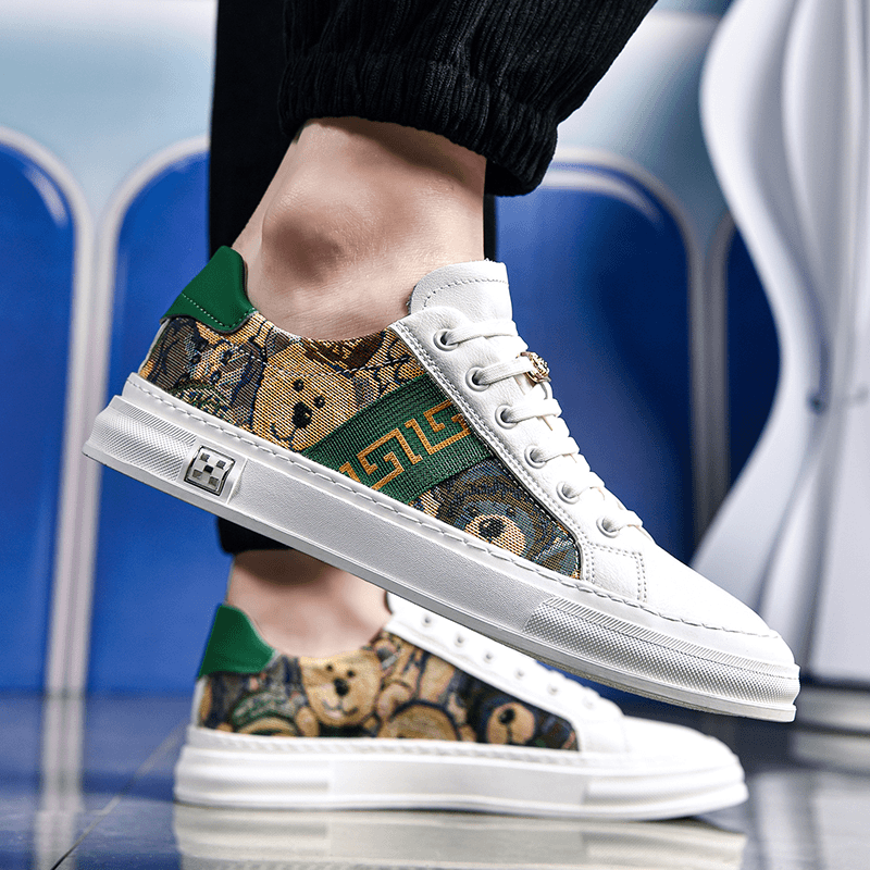 【私人定制】时尚百搭轻奢透气情侣潮鞋休闲板鞋上午休闲时尚百搭