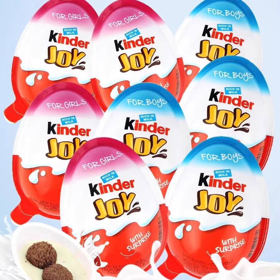 健达奇趣蛋玩具男女生款半边巧克力奇妙趣味蛋童年回忆零食