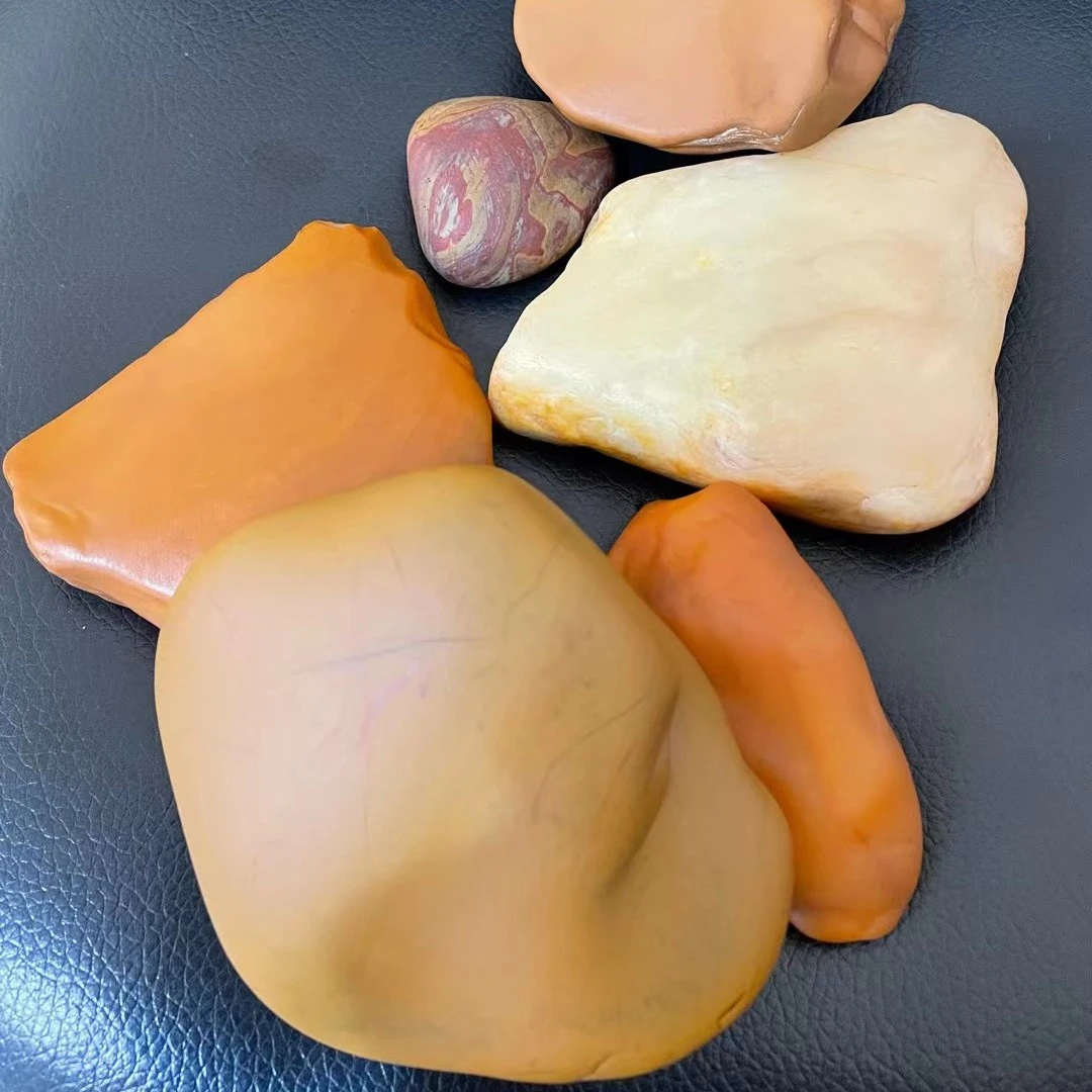 信江河黄蜡石鹅卵石造型石