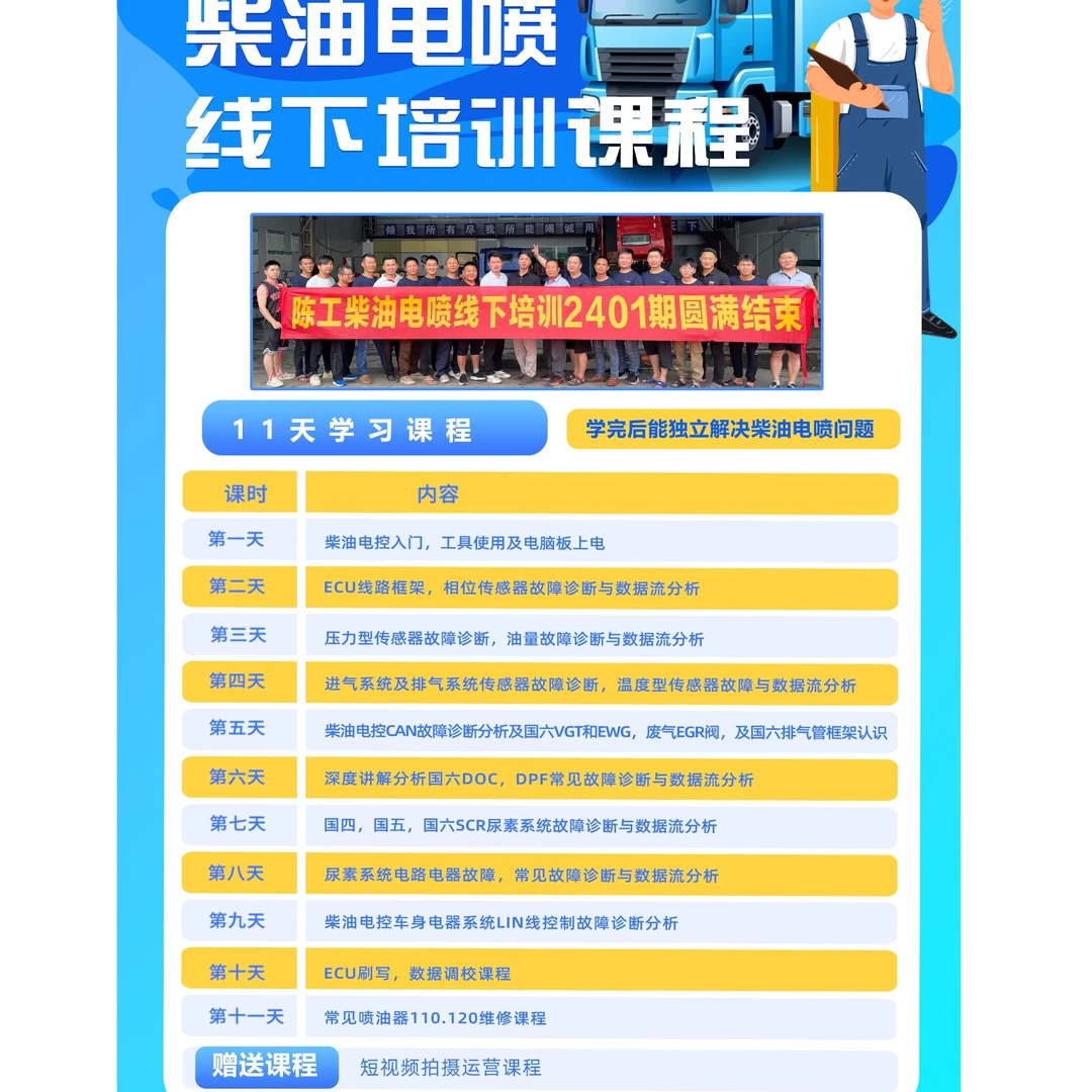 柴油电喷维修线下 （定）