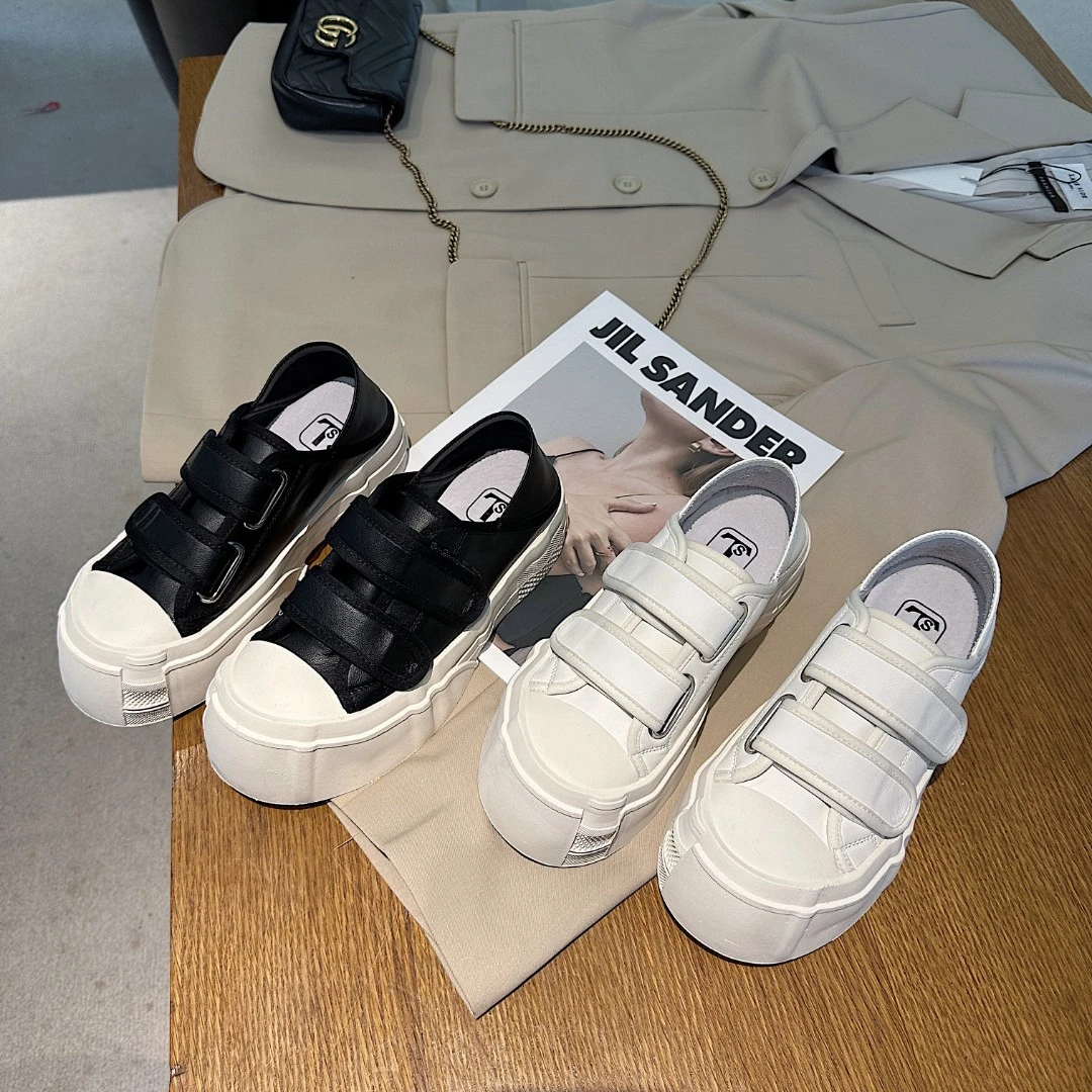 TS/TS双魔术贴大头鞋新款魔术贴低帮休闲鞋板鞋子女MTX36904