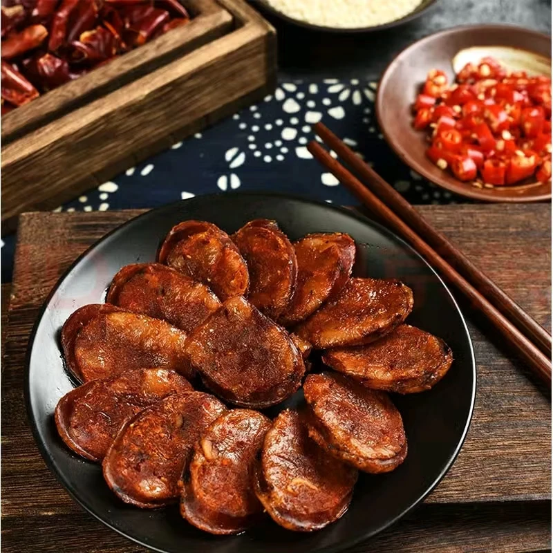 1号链接{【先称后拍】单人单买改价款农村土猪烟熏腊肠