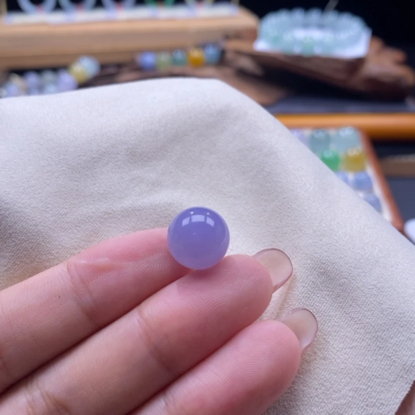 【闪购商品】翡翠颈饰未镶嵌飞*儿翡翠妖红紫卡12+