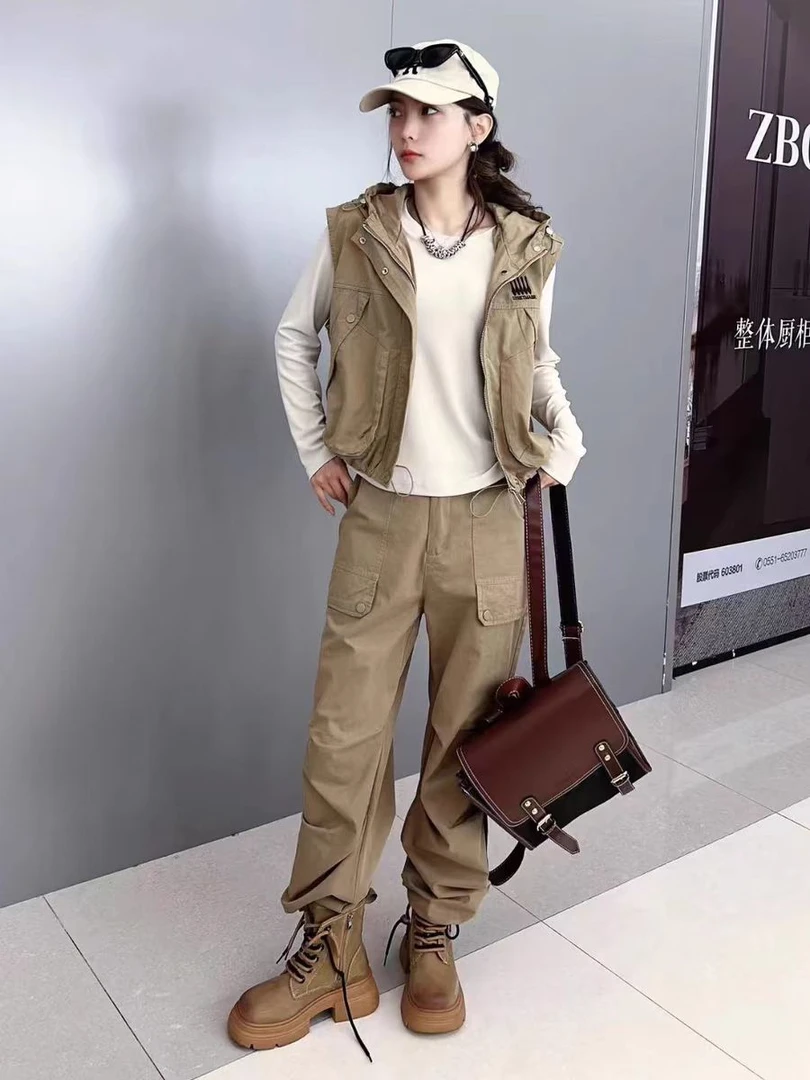 【高端女装】2024新款时尚气质显瘦套装HJ-882