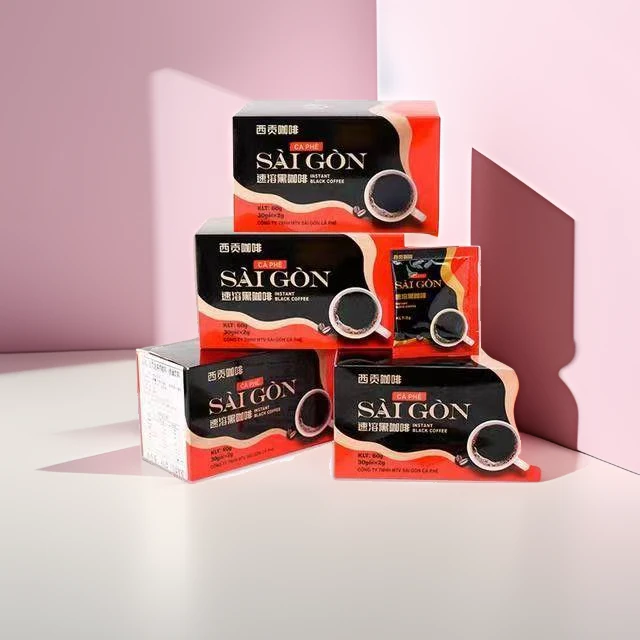 【阳哥推荐】到手四盒速溶越南进口美式黑咖啡阿拉比卡浓厚原味香浓