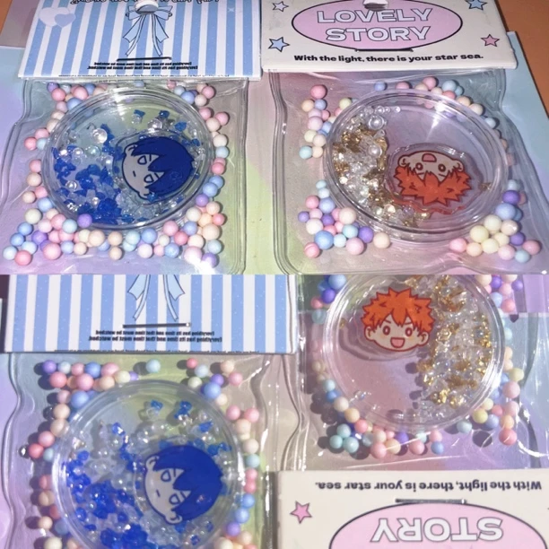 排球少年周边人物摇摇乐潮玩盲袋平拆可爱挂件