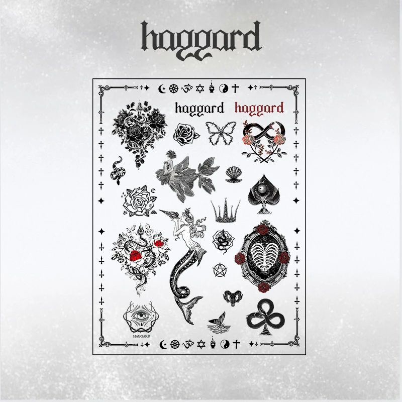 【品牌】haggard贴画