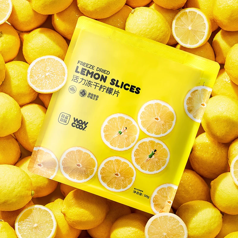 良品知味冻干柠檬片袋装50g  1袋