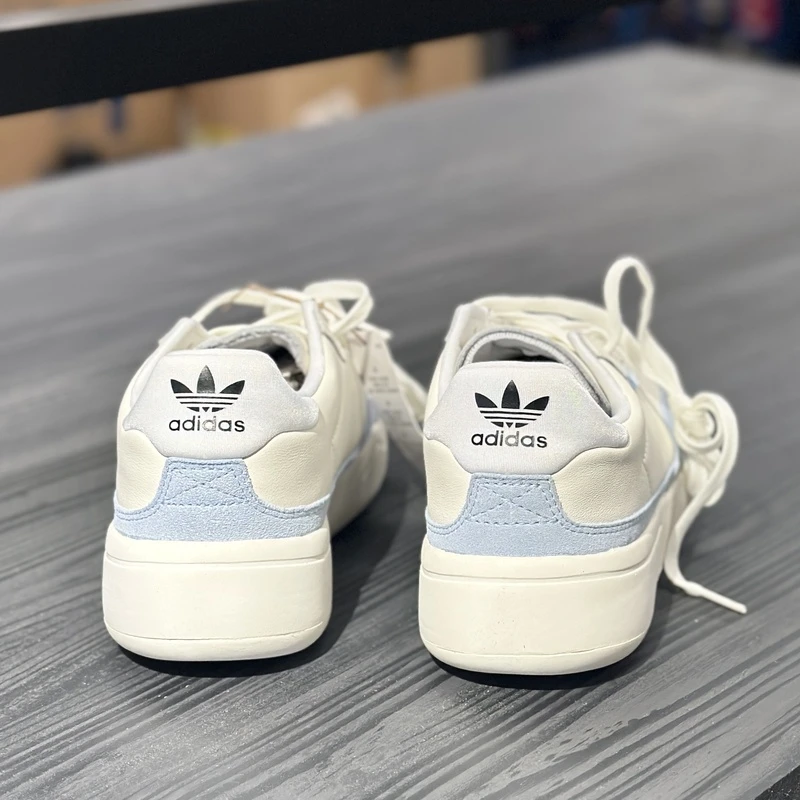 Adidas阿迪达斯女子低帮经典轻质软厚底运动休闲鞋小白鞋GX3499