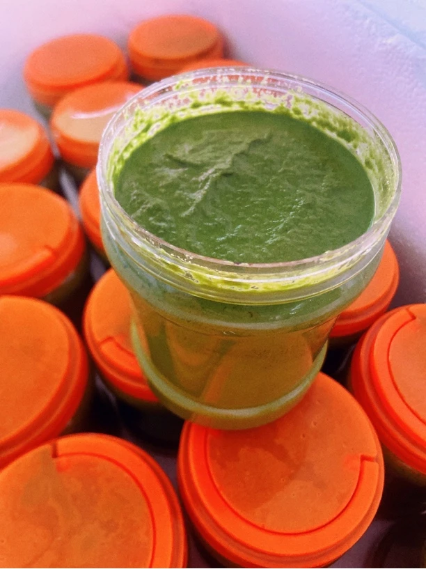 油茶膏 绿色健康食品 开水一冲一搅拌即可