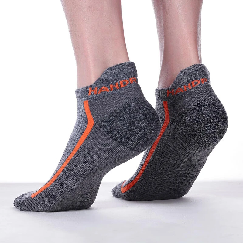 HNK/悍将户外美利奴羊毛运动跑步袜子四季健身训练透气速干运动袜
