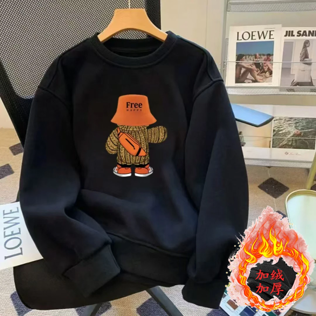 卫衣印花重磅卫衣潮流长袖卫衣秋季男上衣男士时尚休闲