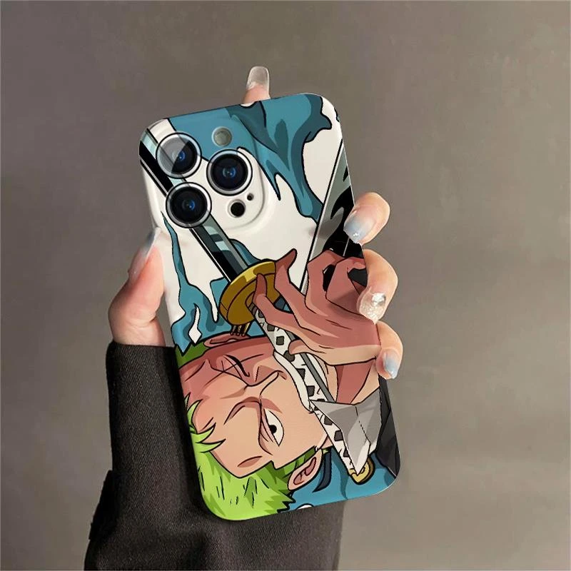 三星S23plusS22ULTRA新款霸气索隆菲林手机壳适用于A04sA73A54A23