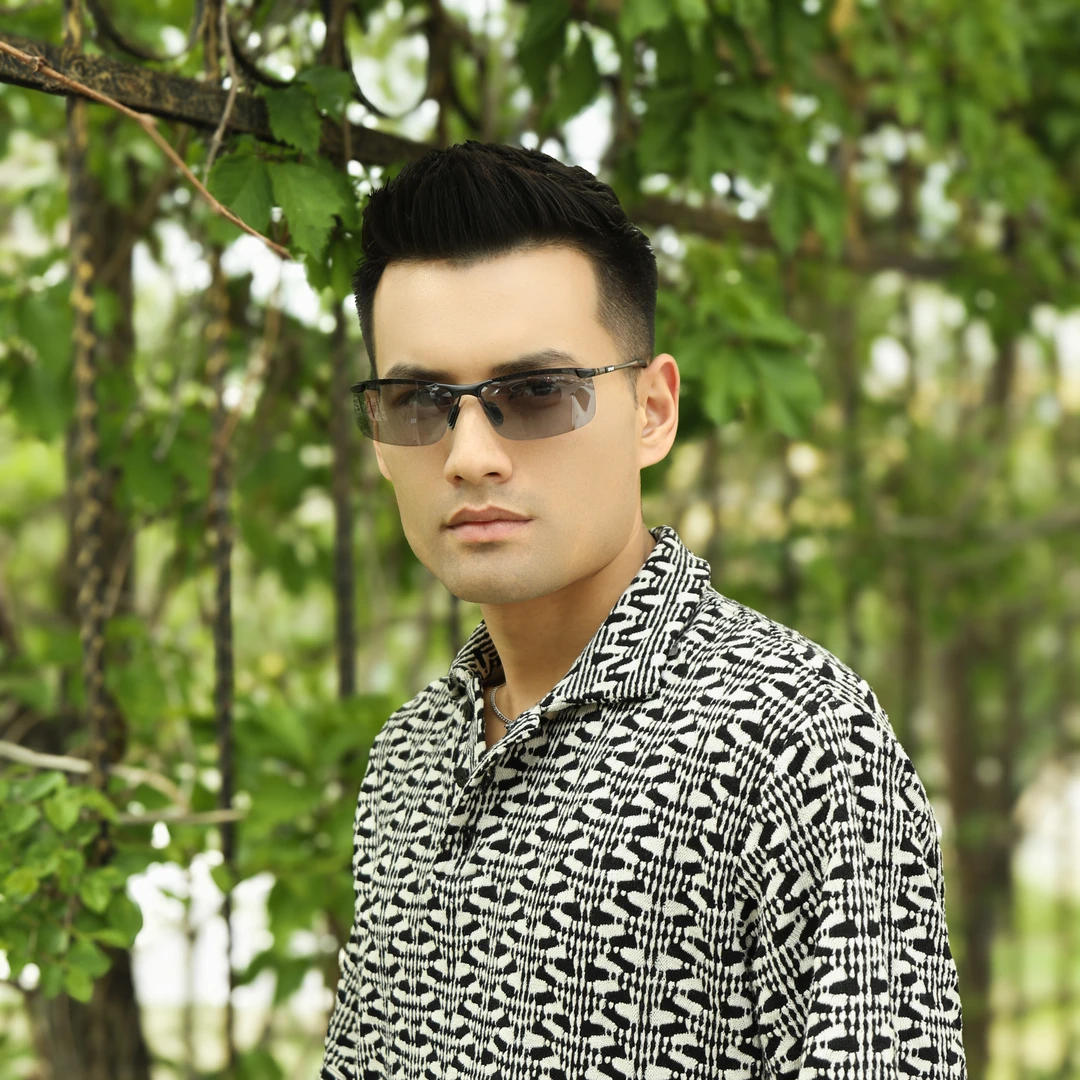 m3066男士墨镜防紫外线复古男款眼睛护目墨镜夹变色眼