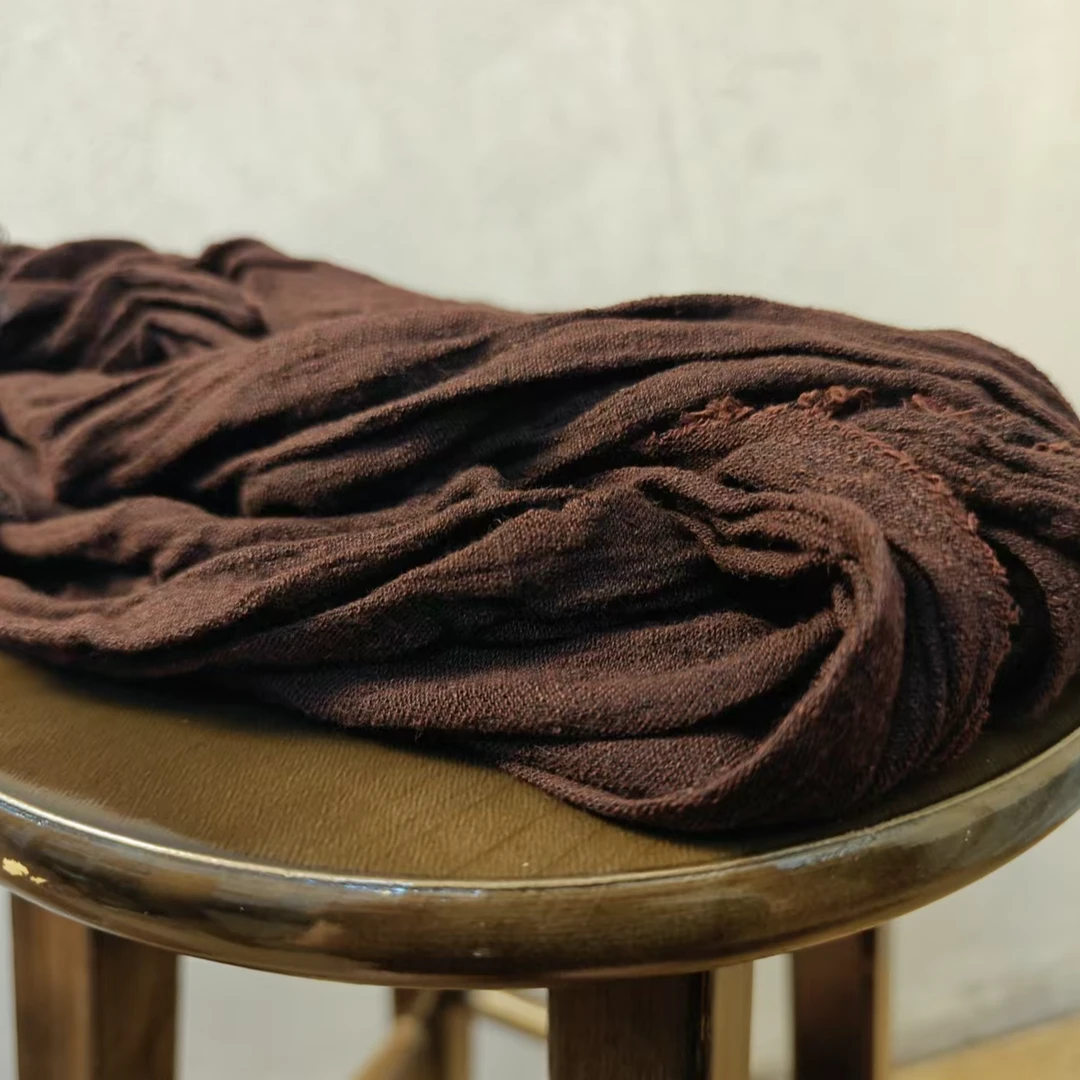 秋冬新款粗麻围巾百搭复古文艺