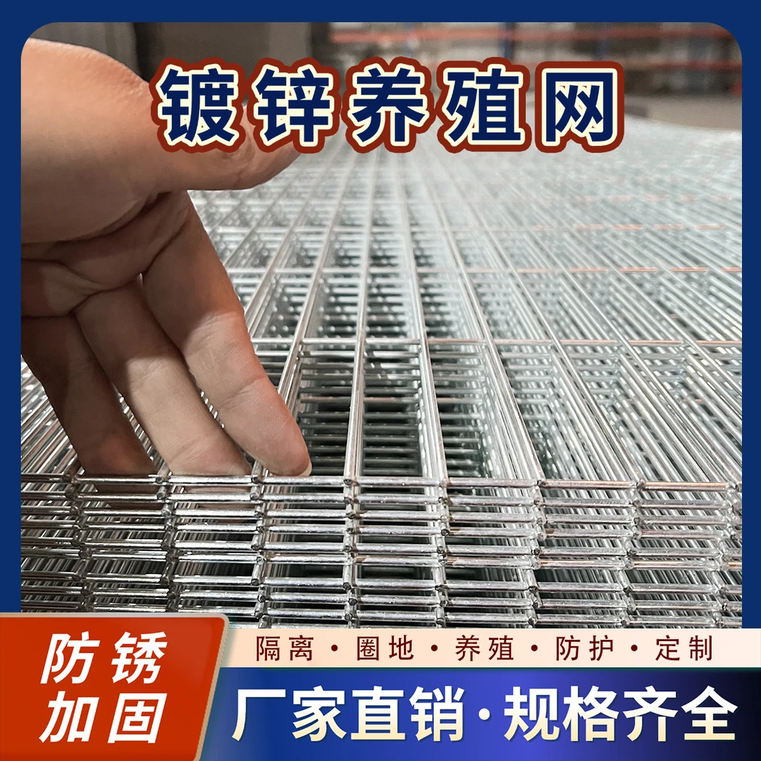 1.5*10孔鸽棚围网地网防老鼠防黄鼠狼镀锌网片铁丝网现货厂家直销