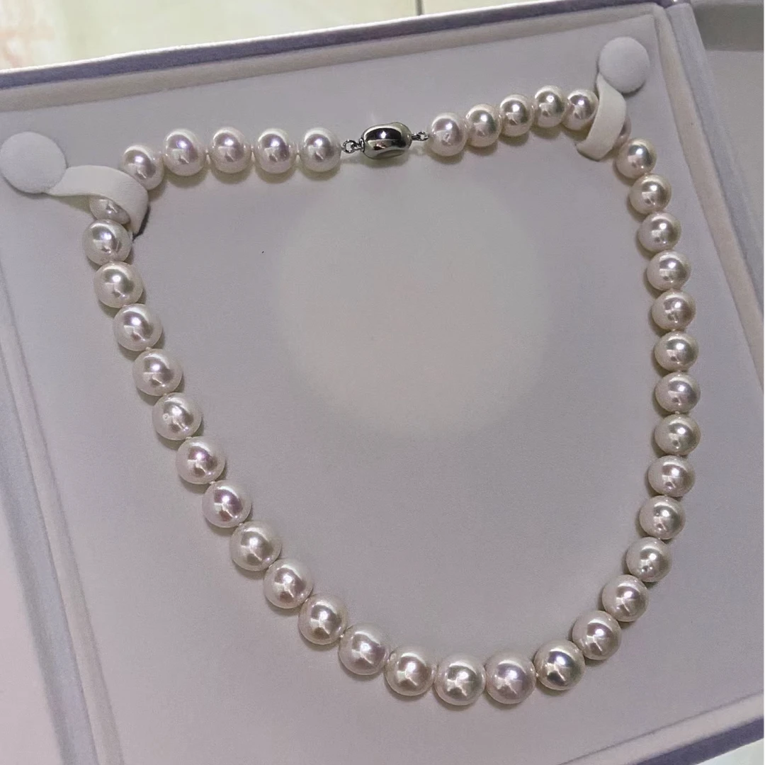 【晗哥精选】天然淡水珍珠倪妮同款10-12mm正圆微瑕