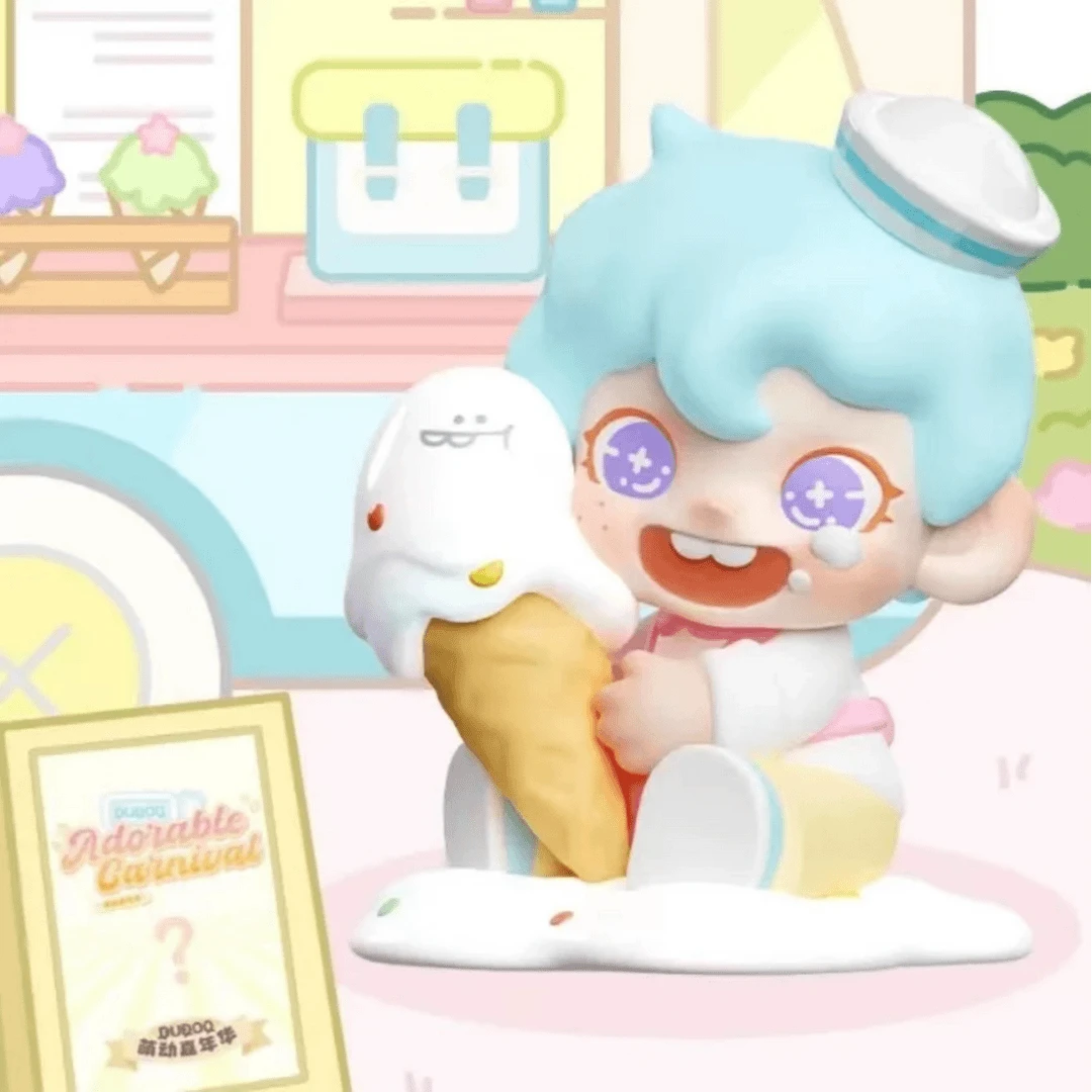 【拆盒】Dudoo萌动嘉年华系列潮玩盲盒手办摆件