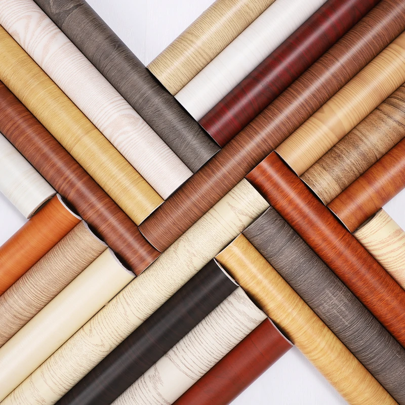 木纹贴纸自粘仿木家具遮丑防霉翻新防潮补洞装饰贴纸装饰墙壁贴纸