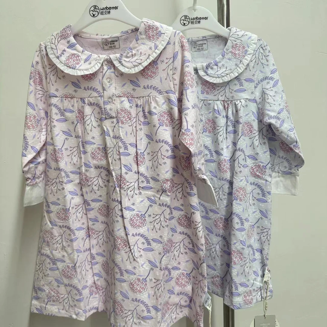 282034自家雪绒花睡裙