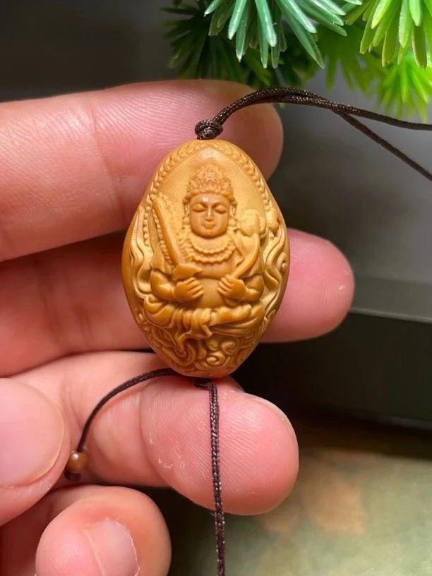 牛虎守护神虚空藏菩萨橄榄
